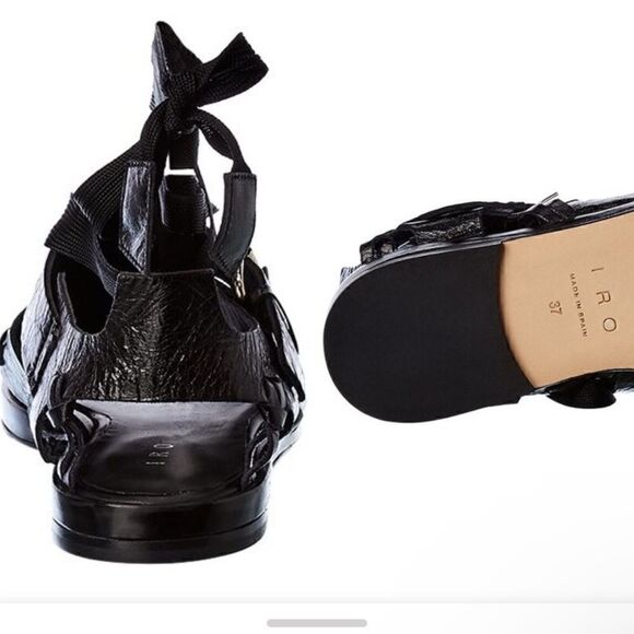 IRO Benila Leather Gladiator Sandal new size 36 - Picture 3 of 8